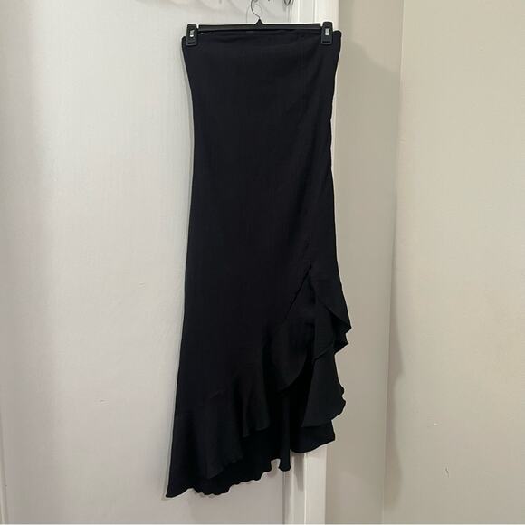 Free People Black Made Me Blush Midi Size Large - Picture 6 of 15